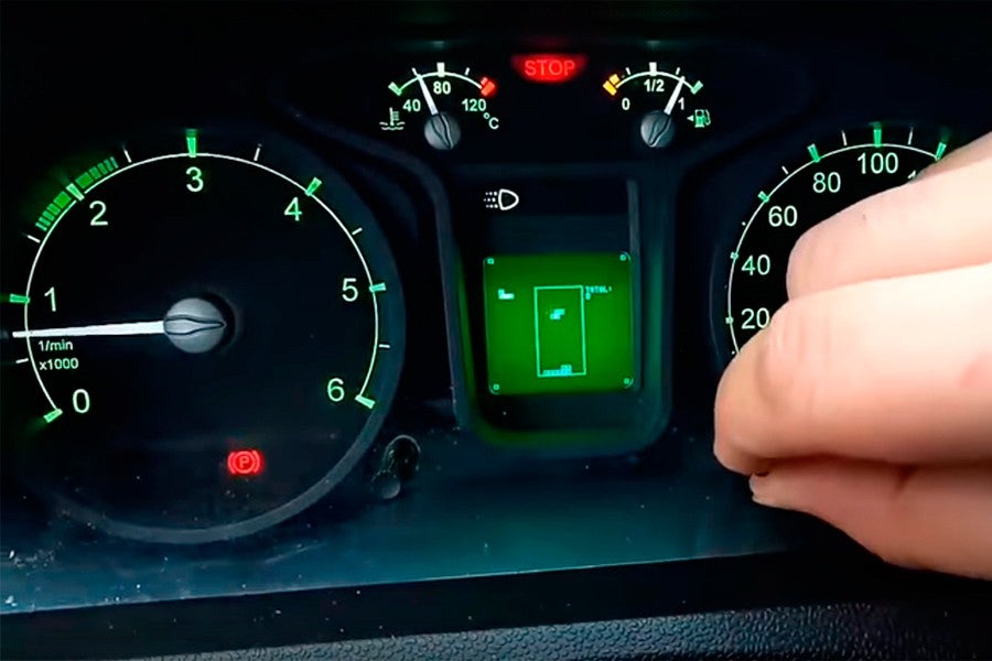 Así se juega al Tetris en esta furgoneta Gaz.