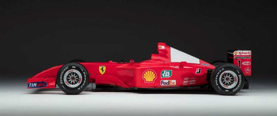 El Ferrari F1 de Michael Schumacher podrá considerarse como arte contemporáneo.
