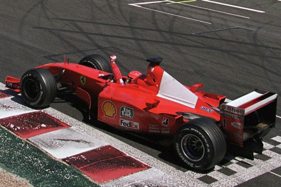 Un Ferrari de Fórmula 1 en una subasta de arte Un Ferrari de Fórmula 1 en una subasta de arte