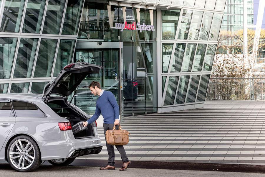 Audi on demand Munich Airport.