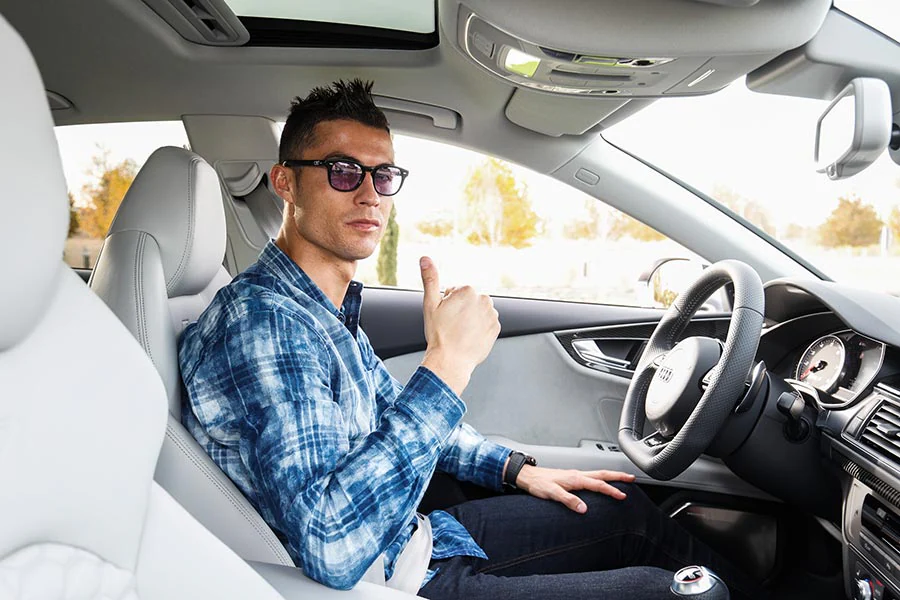 Cristiano Ronaldo could stay without driving his supercars in Manchester