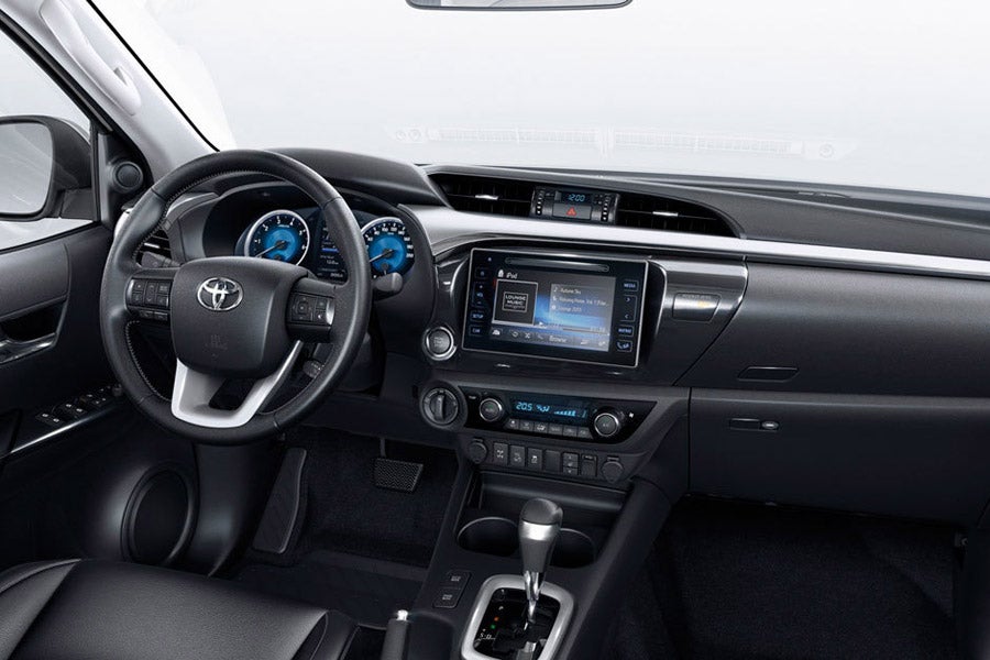 La sensación de calidad percibida ha aumentado en el Toyota Hilux VXL 2018.