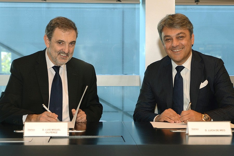 Presidente de Telefónica España.