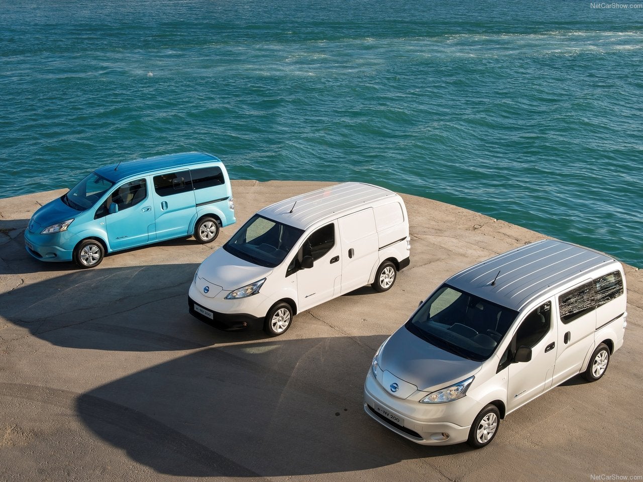 Gama industrial Nissan e-NV200.