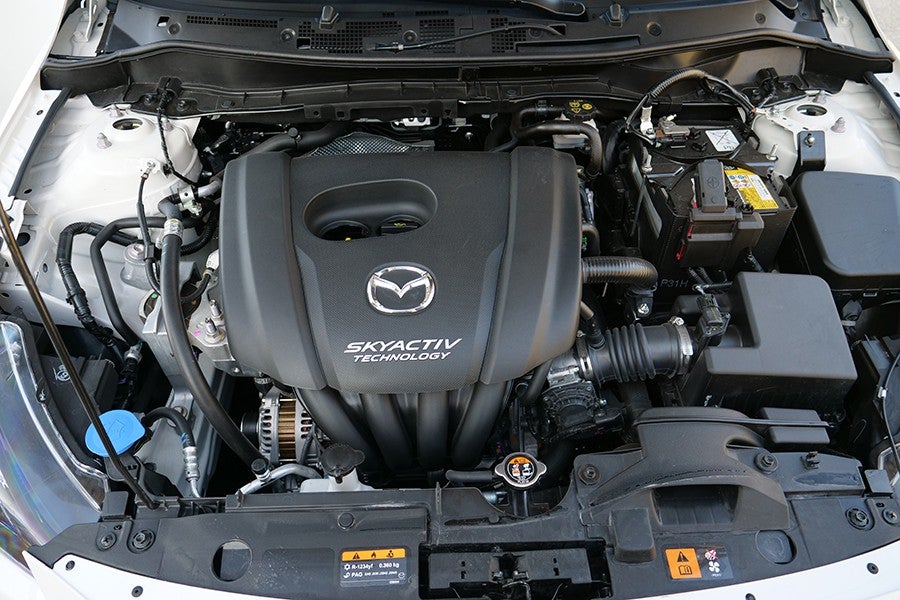 El motor de gasolina de 90 CV tiene un buen rendimiento.