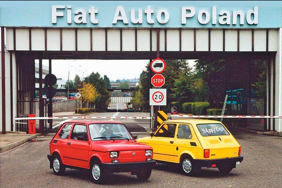Fiat 126. Fábrica Polonia.