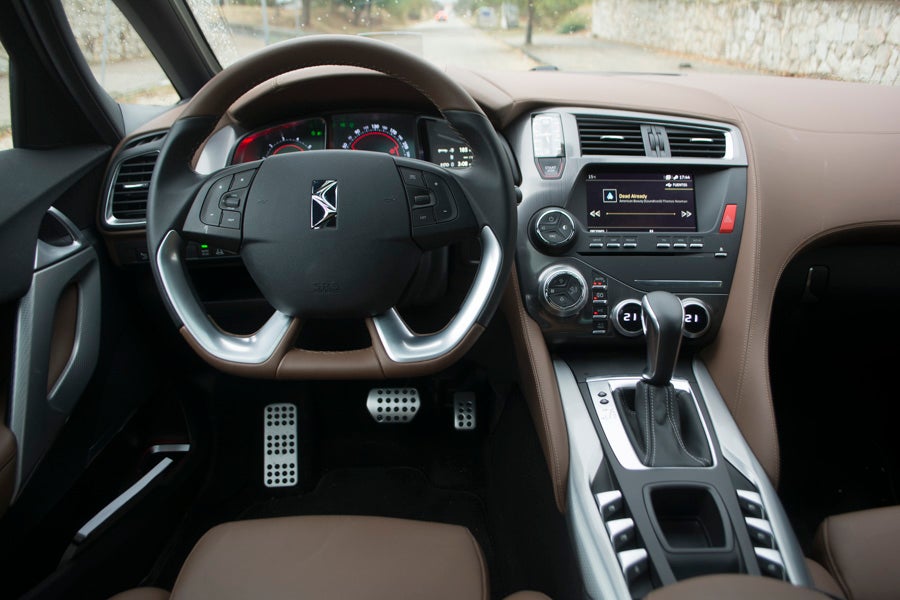 La calidad percibida del DS5 Prestige es muy elevada en su habitáculo.