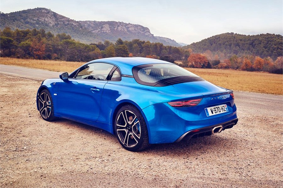 El nuevo A110 se parece muchísimo al modelo original.
