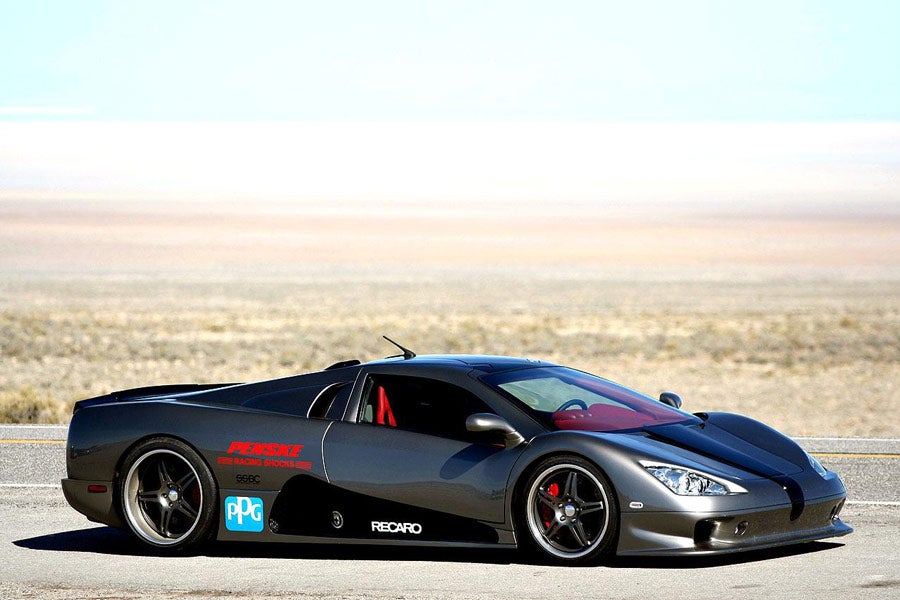 El SSC Ultimate Aero TT en 2007 logró el récord con sus 412 km/h de punta.