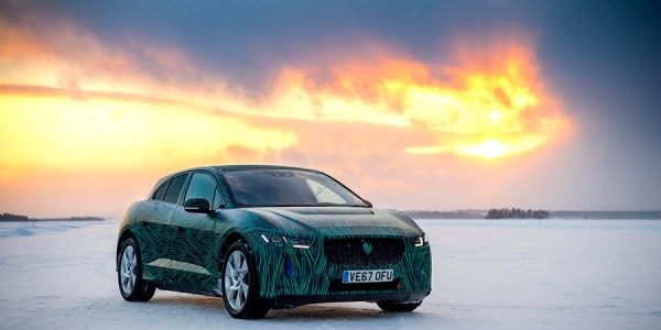 El nuevo Jaguar I-PACE en el Salón de Ginebra el 6 de marzo.