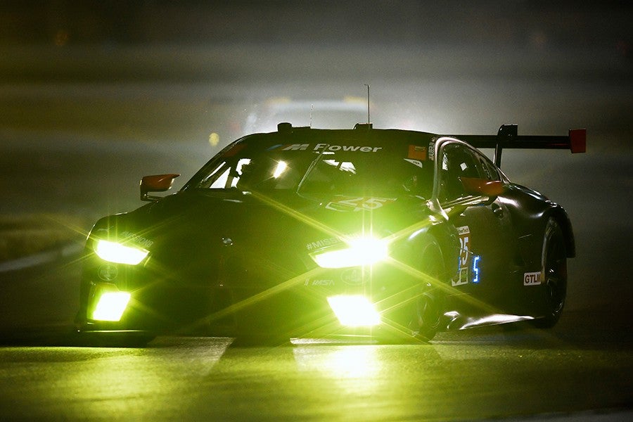 Las luces de competición del BMW M8 GTE que mejoran la seguridad Las luces de competición del BMW M8 GTE que mejoran la seguridad