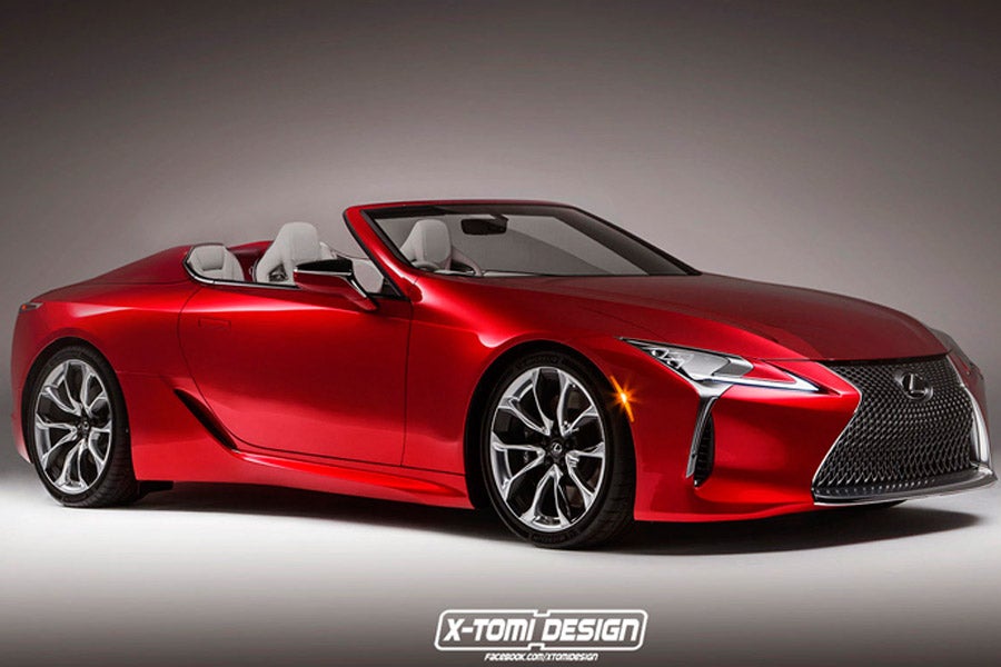 Habrá un Lexus LC descapotable y un LC F en 2020 Habrá un Lexus LC descapotable y un LC F en 2020