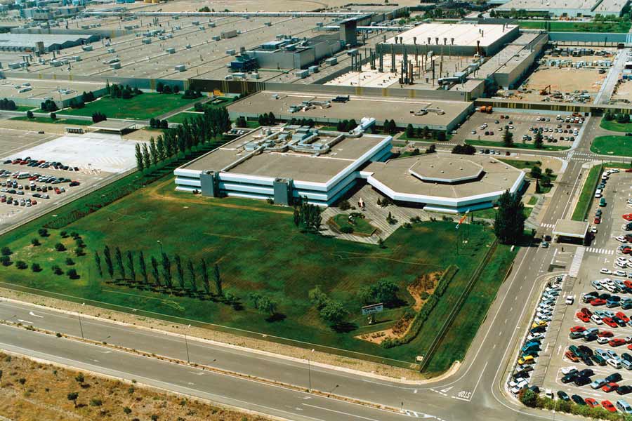Planta de Opel en Figueruelas.