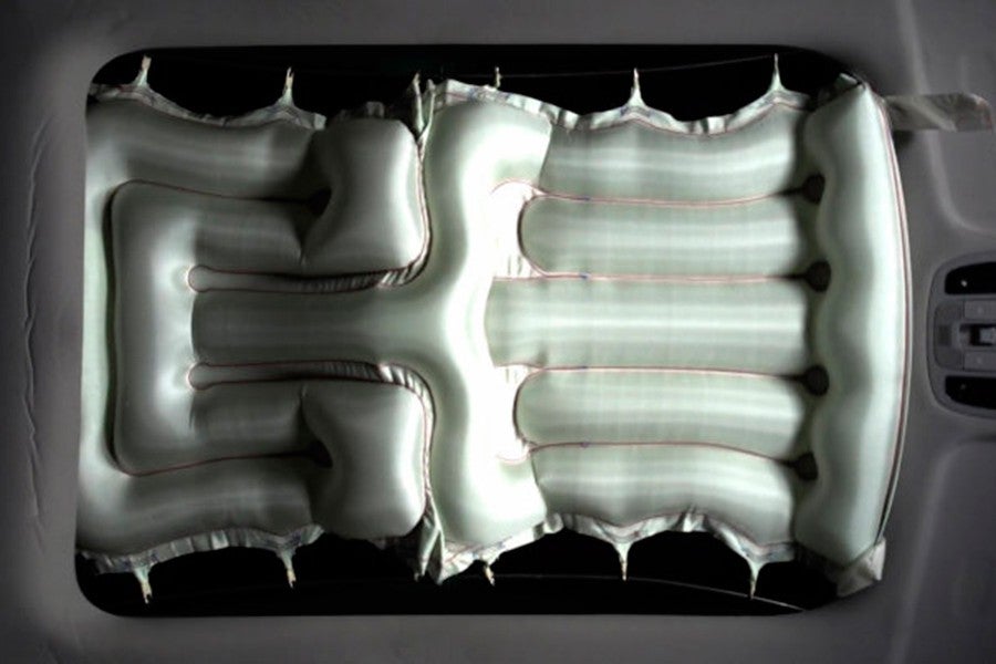 Hyundai desarrolla un airbag para techos panorámicos Hyundai desarrolla un airbag para techos panorámicos