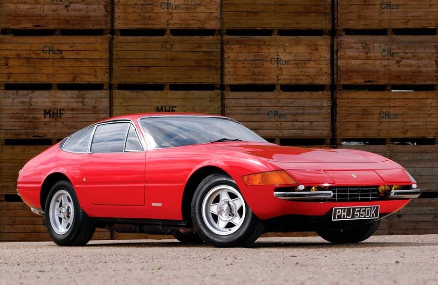 El Ferrari 365 GTB/4 Daytona alcanzó los 280 km/h.