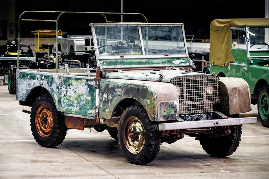 Land Rover Series 1 restauración.