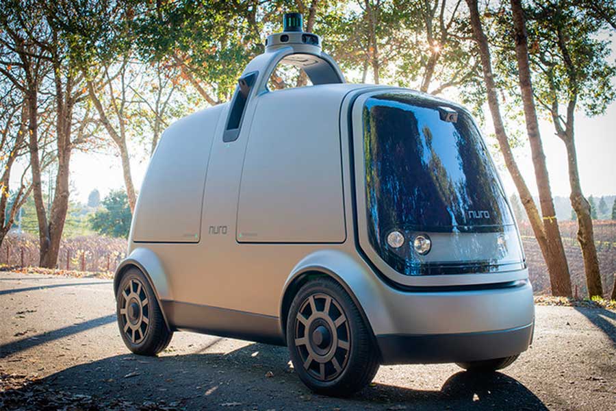 Nuro R-1, el coche autónomo que te lleva tu pedido a casa Nuro R-1, el coche autónomo que te lleva tu pedido a casa