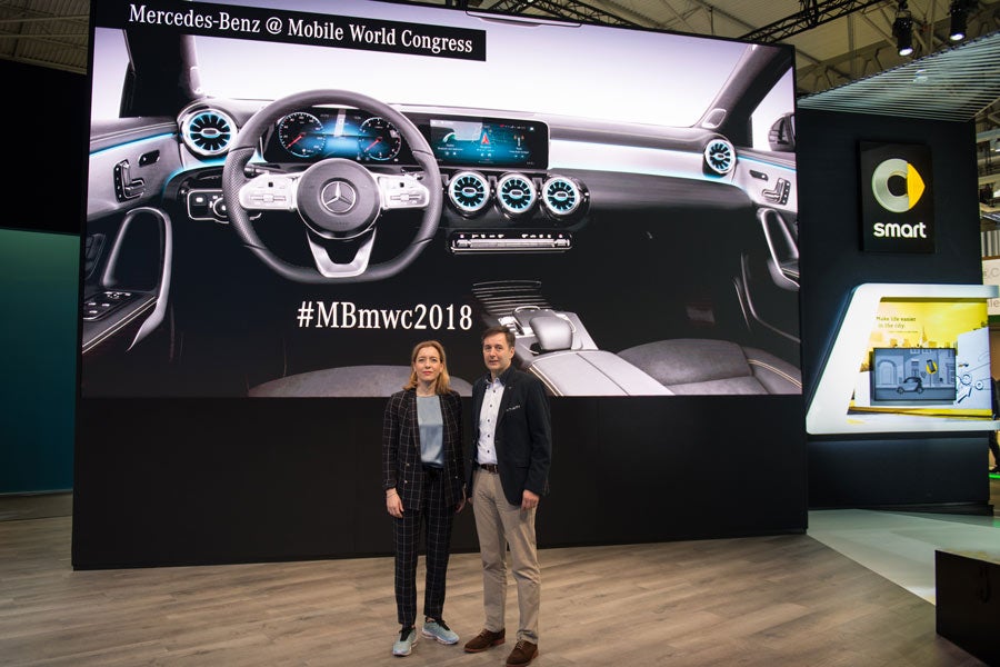 Mercedes presenta en el MWC sus últimas novedades Mercedes presenta en el MWC sus últimas novedades