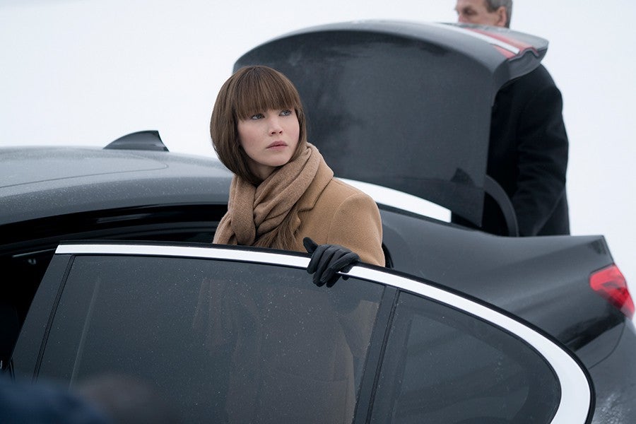 El BMW Serie 7 de Red Sparrow El BMW Serie 7 de Red Sparrow