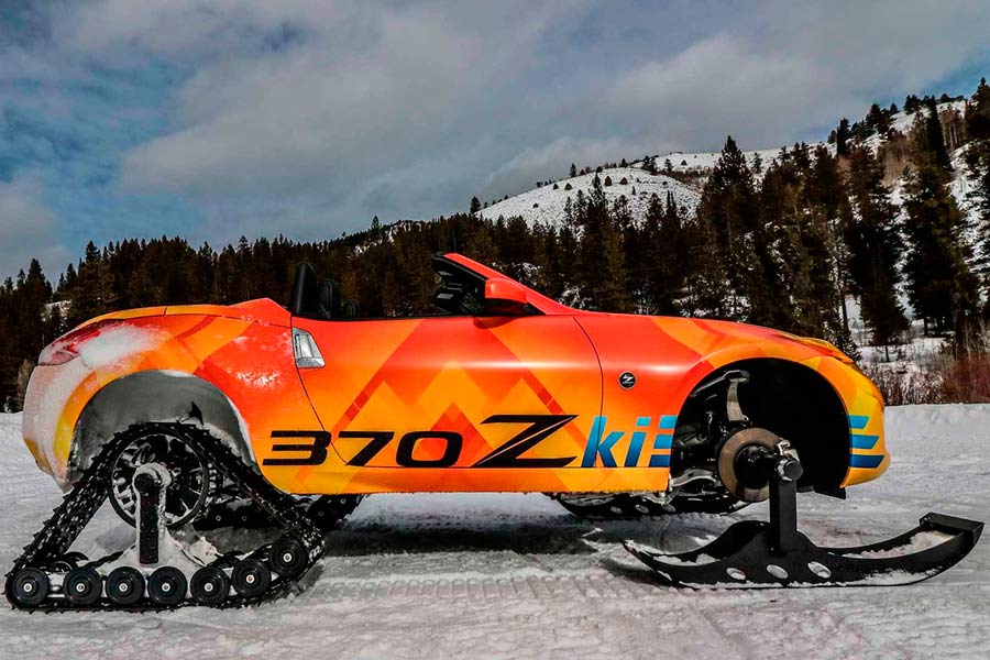 En Nissan se han vuelto locos: ¡328 CV para la nieve! En Nissan se han vuelto locos: ¡328 CV para la nieve!