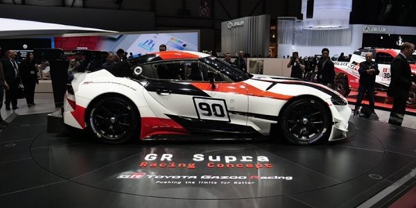 Toyota Supra Concept en Ginebra 2018.
