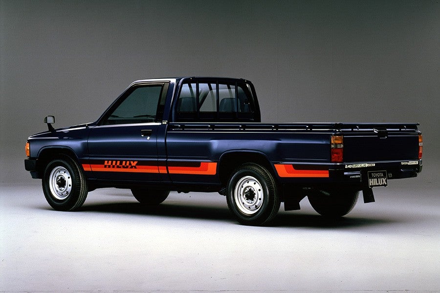 El Hilux siempre ha destacado por su sencillez.