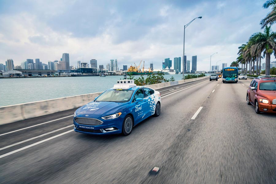 Ford desplegará en Miami su flota de coches autónomos Ford desplegará en Miami su flota de coches autónomos