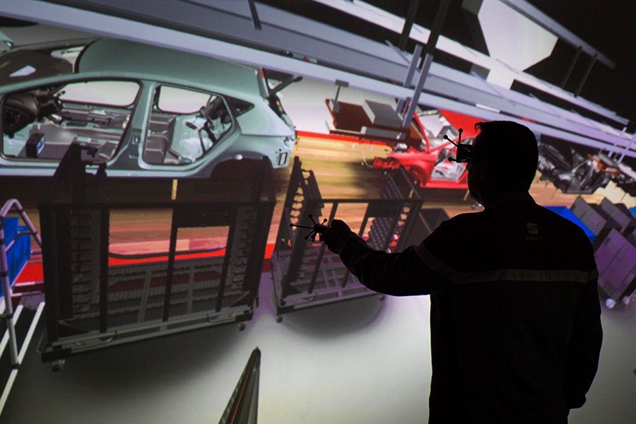 Así se fabrica un Seat gracias a la realidad virtual Así se fabrica un Seat gracias a la realidad virtual