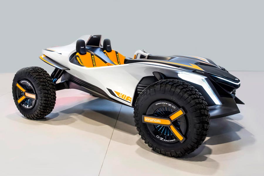 Hyundai Kite: un buggy capaz de circular por tierra y agua Hyundai Kite: un buggy capaz de circular por tierra y agua