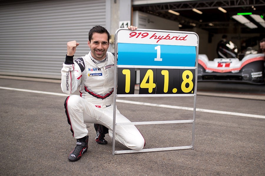 El LMP1 de Porshe ha sido más de un segundo más rápido que el Fórmula 1 de Hamilton.
