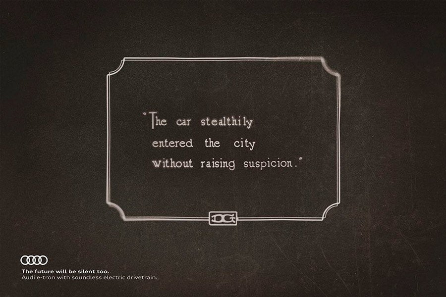 El cine mudo nos muestra cómo serán los Audi eléctricos El cine mudo nos muestra cómo serán los Audi eléctricos