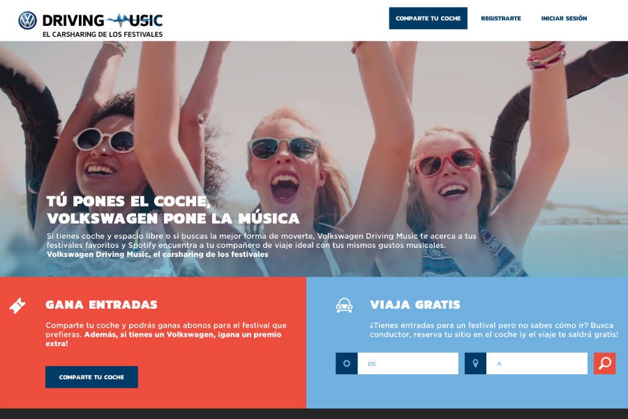 Volkswagen Driving Music te lleva a tu festival de música Volkswagen Driving Music te lleva a tu festival de música