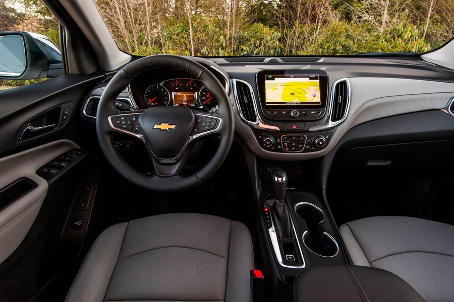 Interior Chevrolet Equinox.
