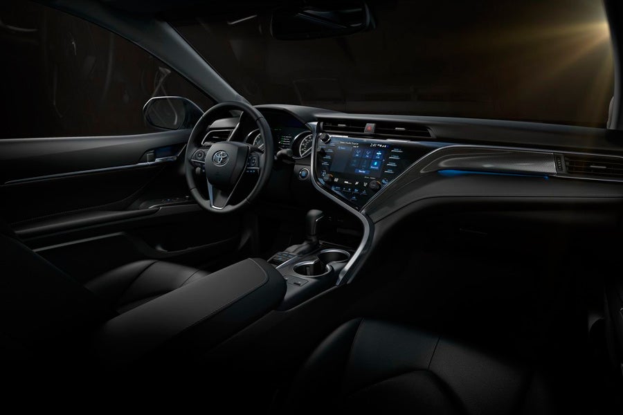 Interior del toyota Camry.