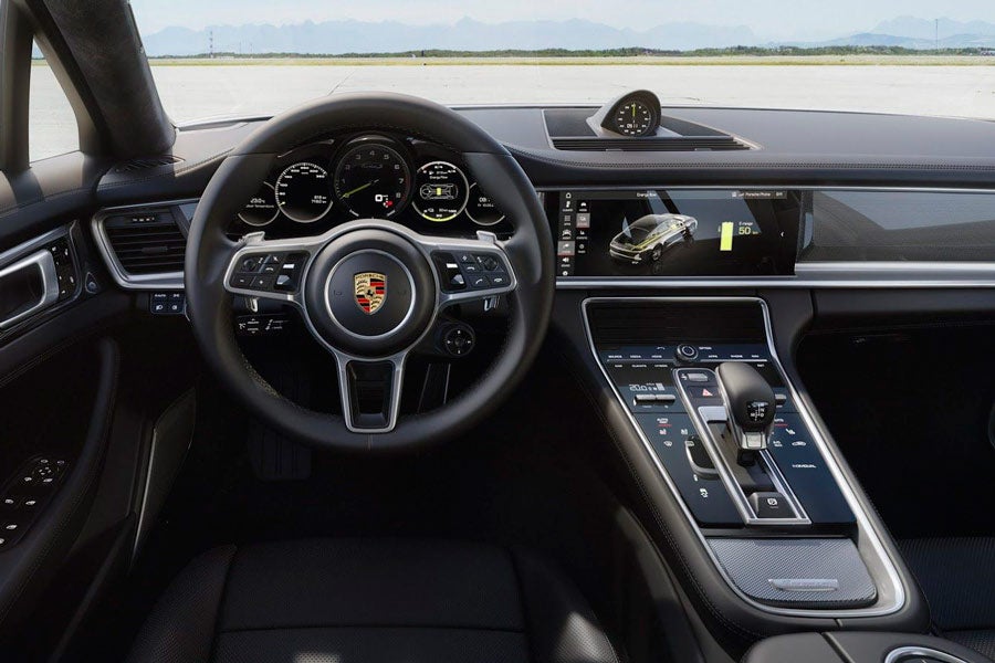 Interior del Porsche Panamera.