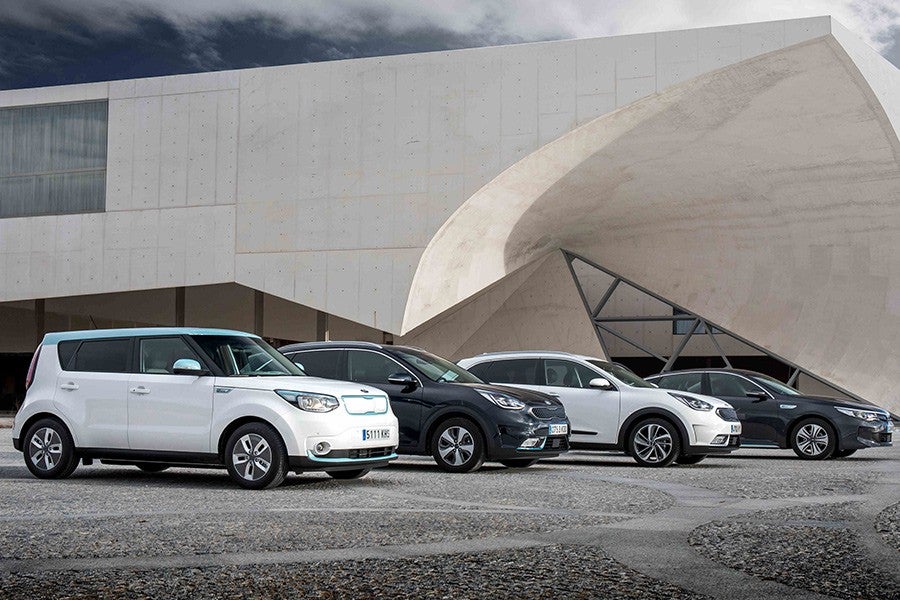 La gama de modelos ecológicos de Kia es muy completa.