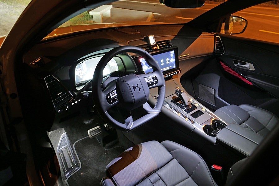 El interior del DS7 es de los más acogedores del mercado.