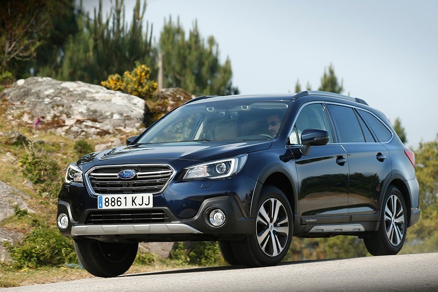 El Outback es un coche confortable y seguro en todo momento.