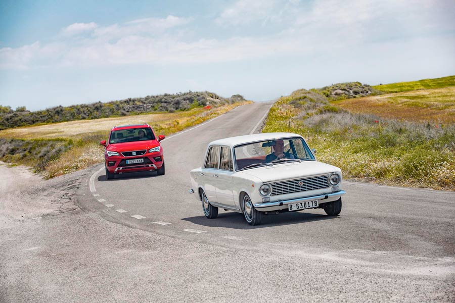 La evolución del automóvil: del Seat 124 al Seat Ateca La evolución del automóvil: del Seat 124 al Seat Ateca