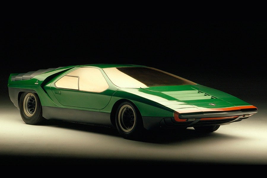 El Alfa Romeo Carabo tenía un diseño que marcó una época.