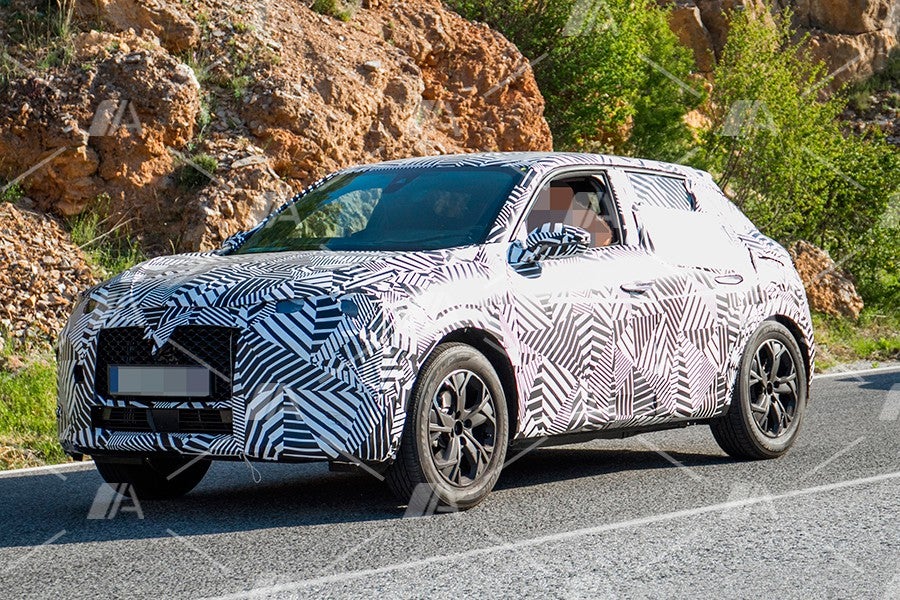 Fotos espía del nuevo DS3 Crossback Performance Line 2019 | Autocasión