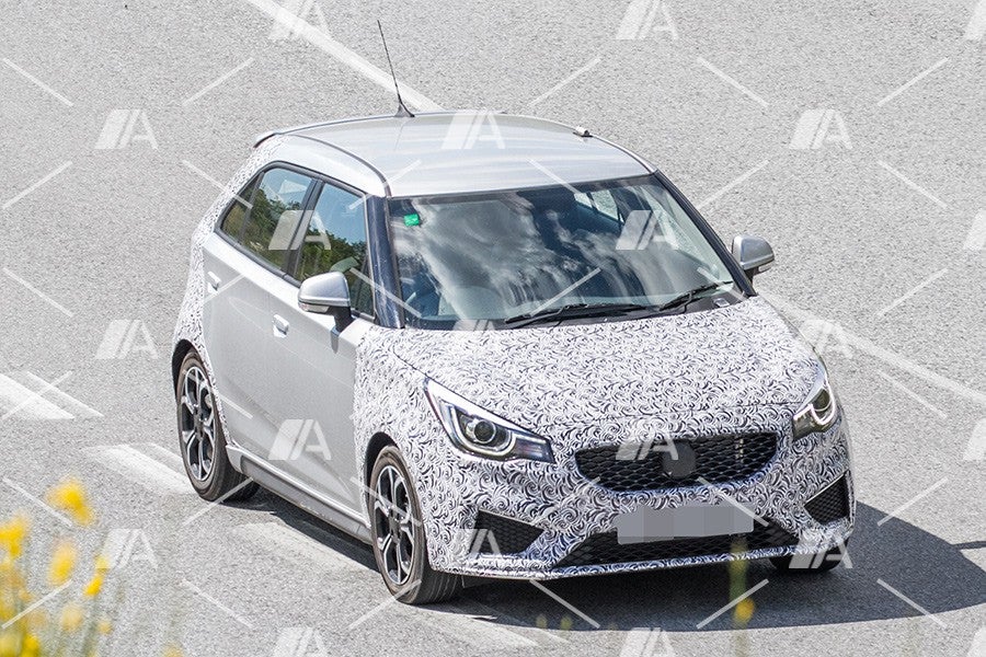 Fotos espía del MG 3 Sport 2019 Fotos espía del MG 3 Sport 2019