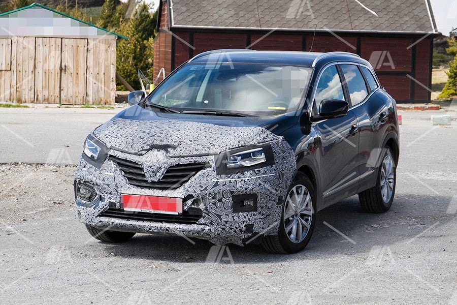 Fotos espía del renovado Renault Kadjar 2019 Fotos espía del renovado Renault Kadjar 2019