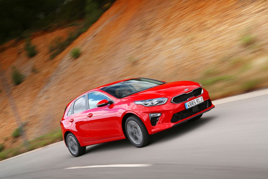 Imágenes dinámicas del nuevo Kia Ceed 2018.