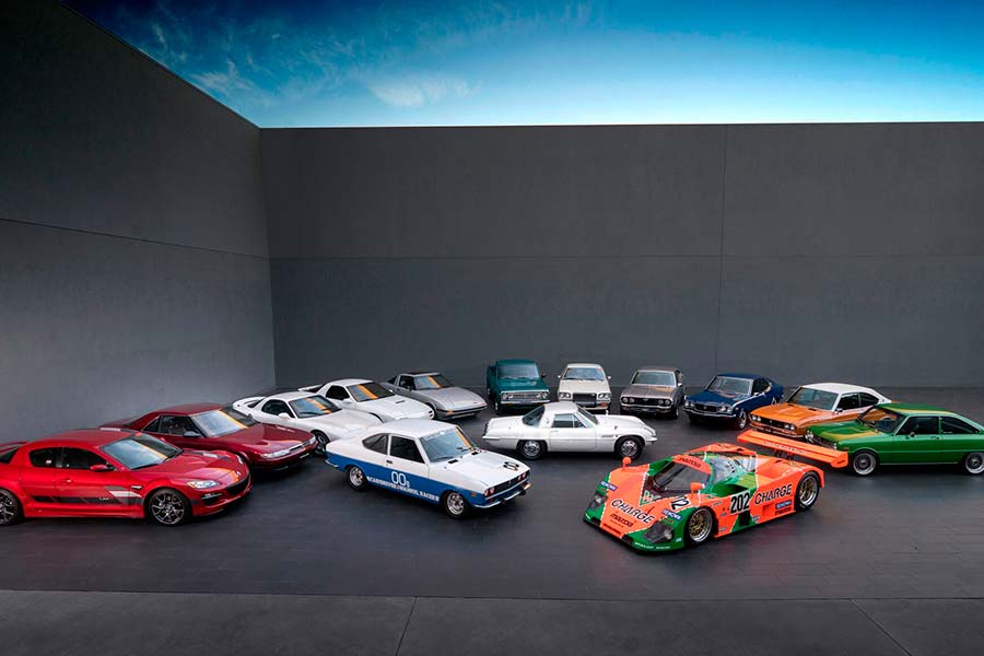 Todos los modelos Mazda con motor rotativo