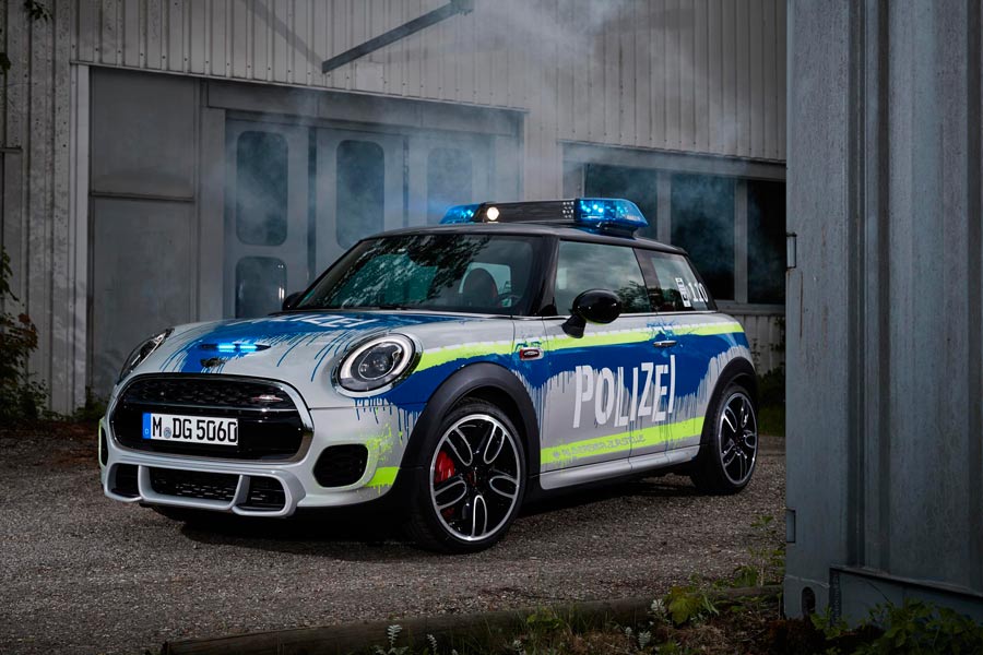 Mini JCW de policía: a multar con estilo Mini JCW de policía: a multar con estilo