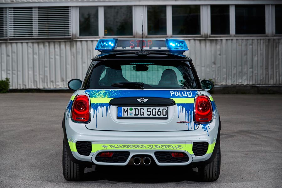 Este Mini JCW será el primero en llegar a cualquier emergencia.