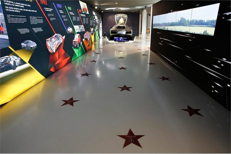 El Museo Lamborghini se convierte en Hollywood El Museo Lamborghini se convierte en Hollywood