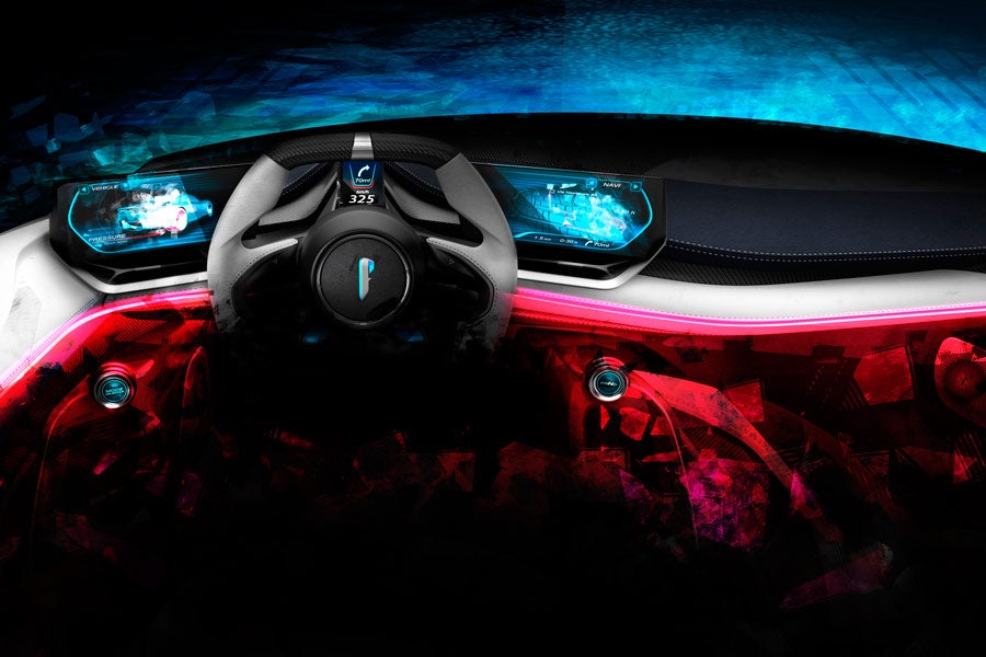 Interior del Pininfarina PF0.