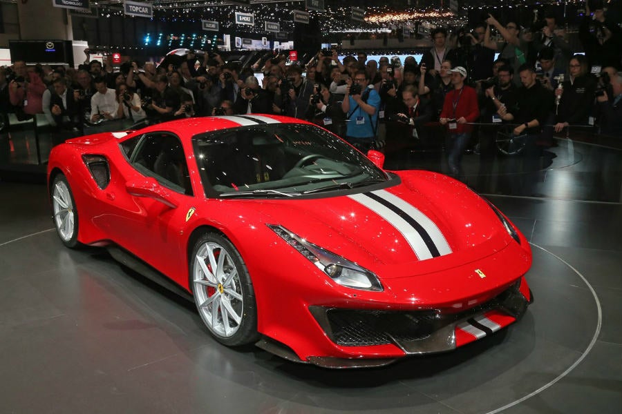 El Ferrari 488 monta el V8 más radical montando nunca por la marca del cavallino